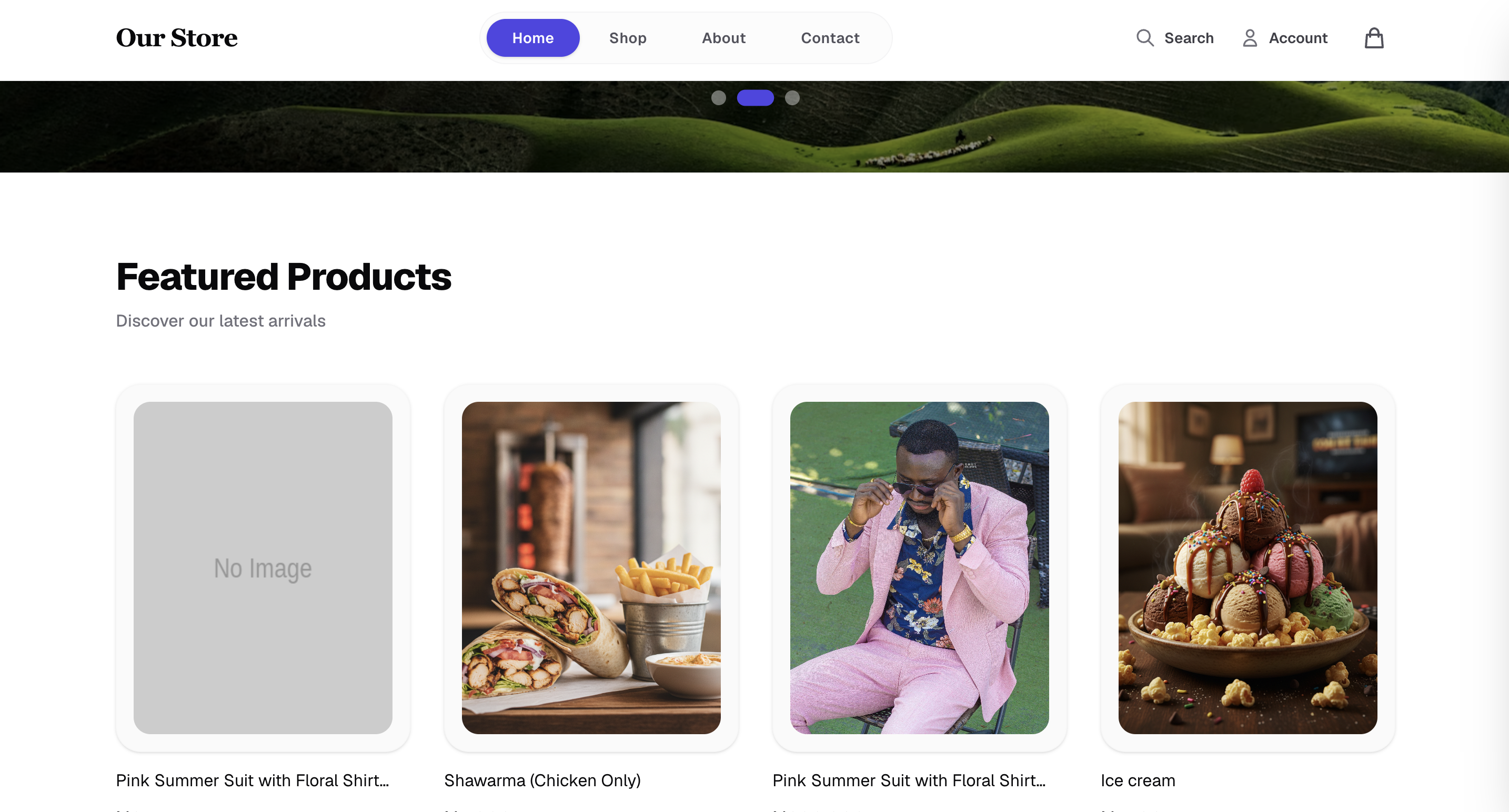 Trivestack Storefront - backoffice